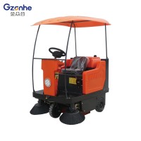 金众合驾驶式扫地机ZH-JSD-1350P医院学校工厂商用电动三轮扫地机