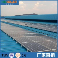 厂家直销厂房屋顶太阳能发电系统200kw太阳能并网发电系统