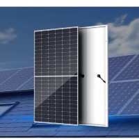 太阳能电池板正A组件单晶单片530-550W足功率高效率光伏组件厂家