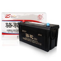 骆驼蓄电池6-QWLZ-100 N100 12V100AH汽车发电机启动应急电瓶全新