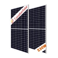 光伏组件阿特斯540w电池板太阳能光伏板正A级 单晶 原厂25年质保