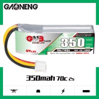 高能GNB 350mAh 2S 7.6V 70C 适用于1:28蚊车锂电池GAONENG LiPo