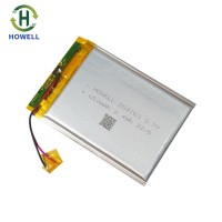 聚合物超薄锂电池254763-650mAh智能工牌防丢器ETC 通行卡锂电池